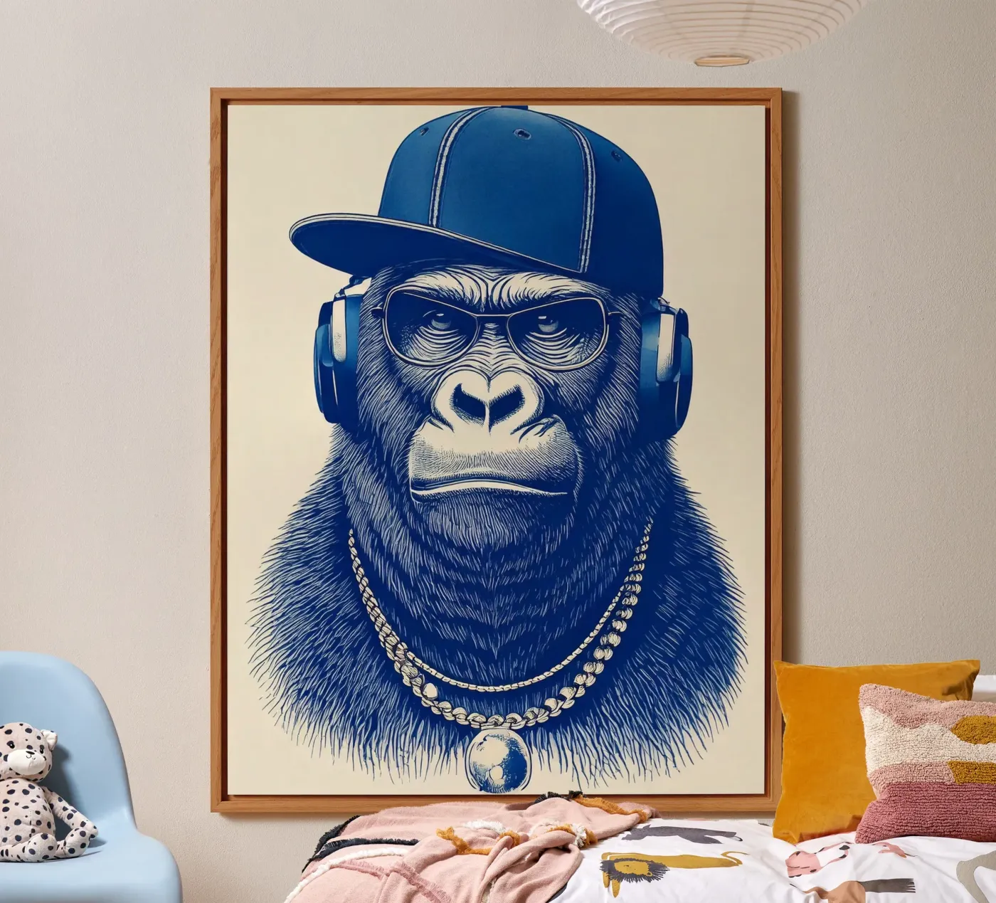 Blue Monkey alluminio dibond da tylerstudio