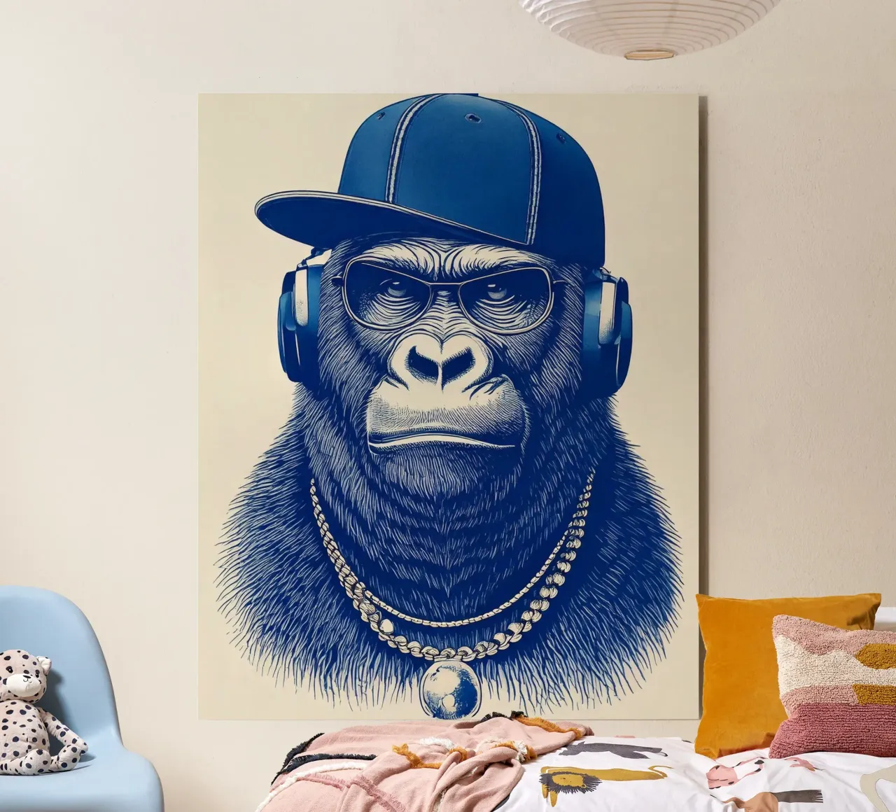 Blue Monkey forex plate by tylerstudio