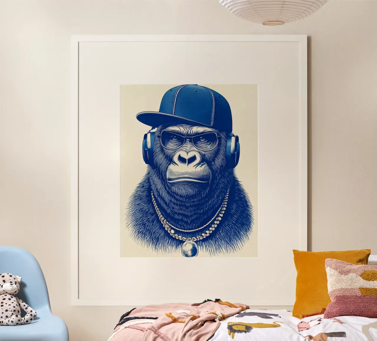 Blue Monkey poster da tylerstudio