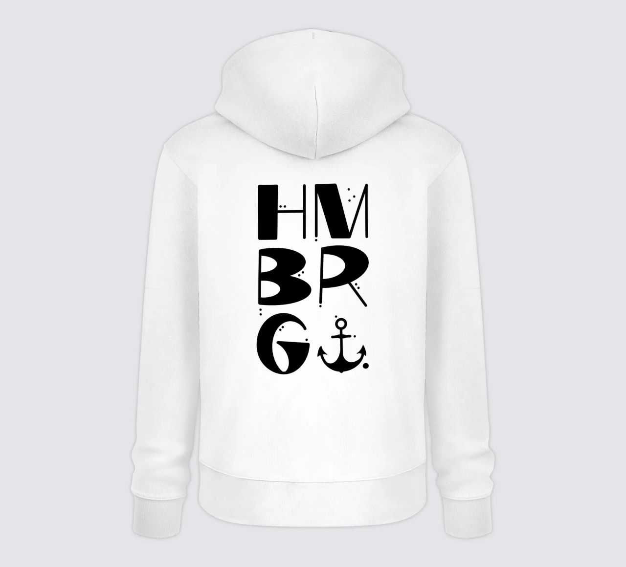 HAMBURG Liebe felpa con cappuccio da LIMITED EDITION LETTERS