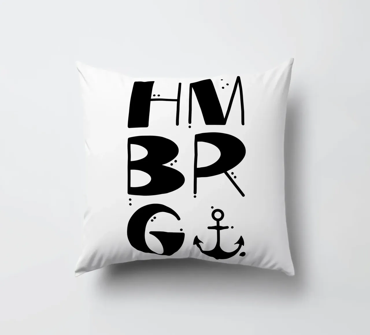 HAMBURG Liebe cuscino da LIMITED EDITION LETTERS