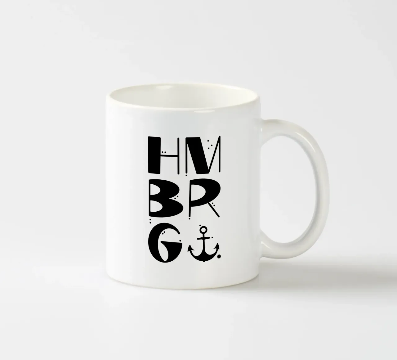 HAMBURG Liebe keramische mok van LIMITED EDITION LETTERS
