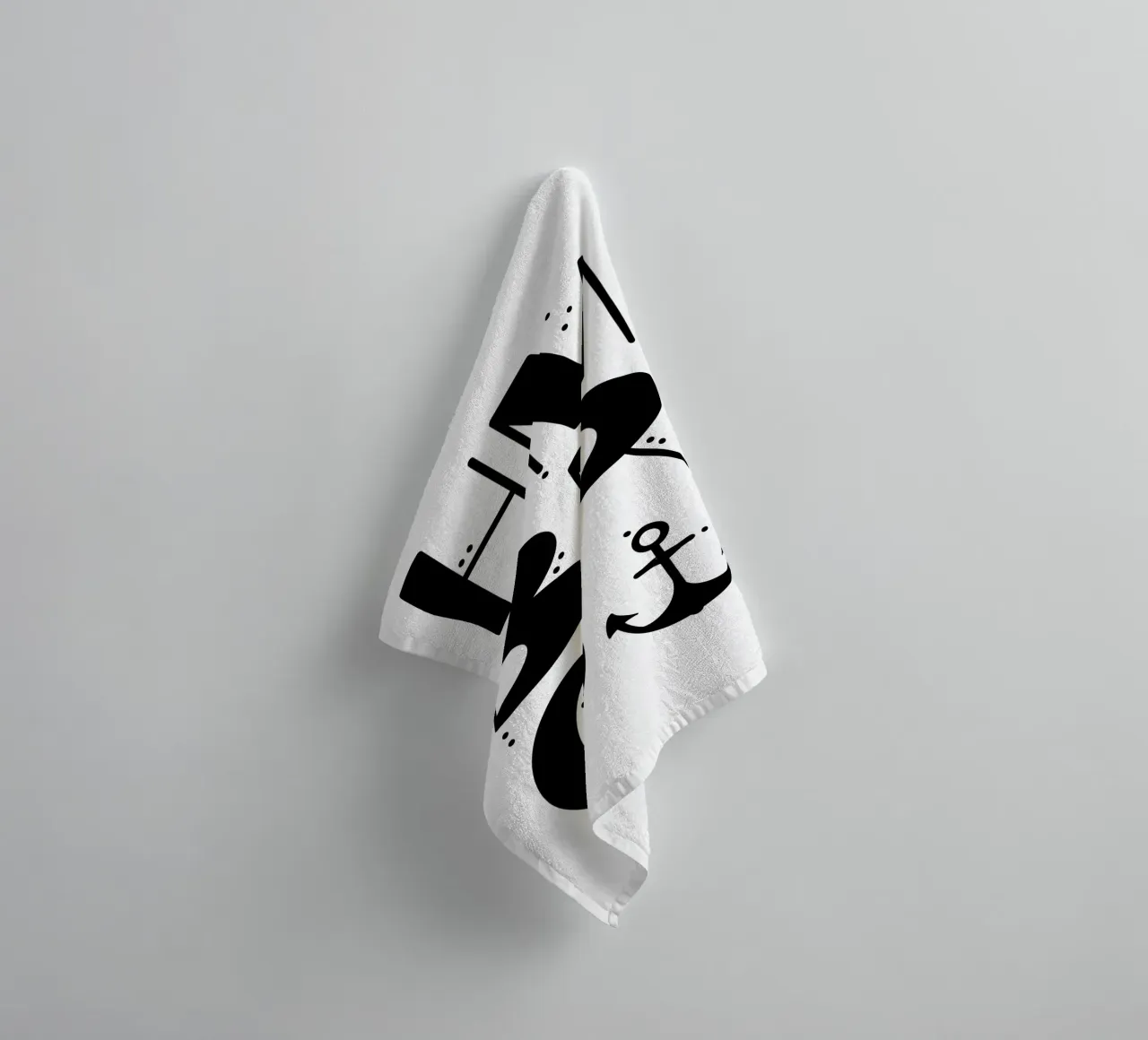 HAMBURG Liebe asciugamano da bagno da LIMITED EDITION LETTERS