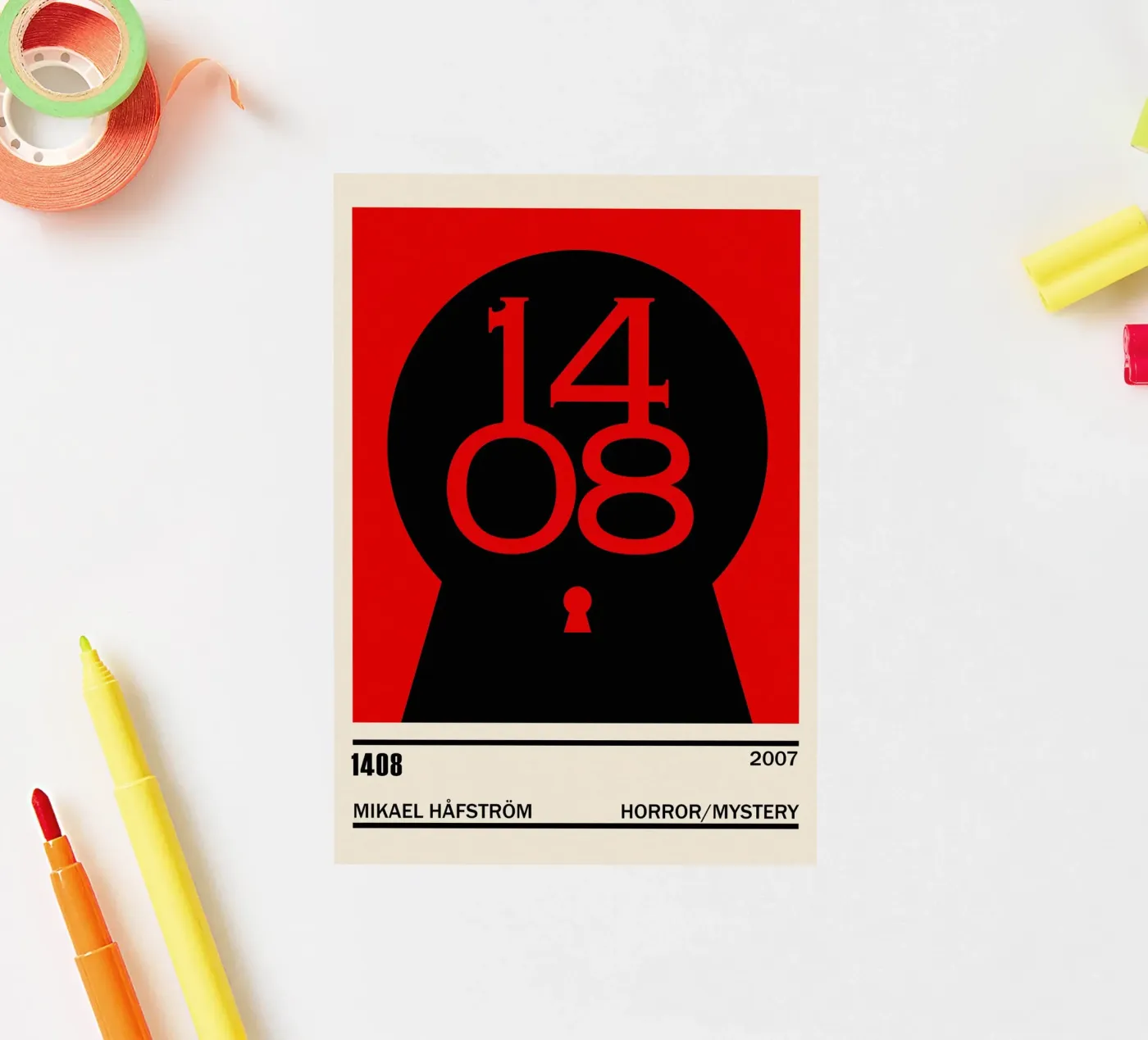 1408 sticker by TheArtstudio