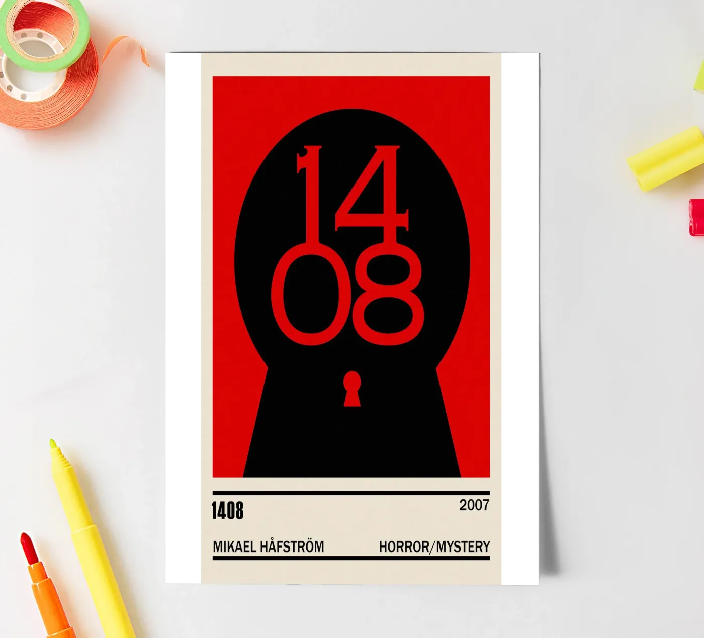 1408 sticker sheet by TheArtstudio