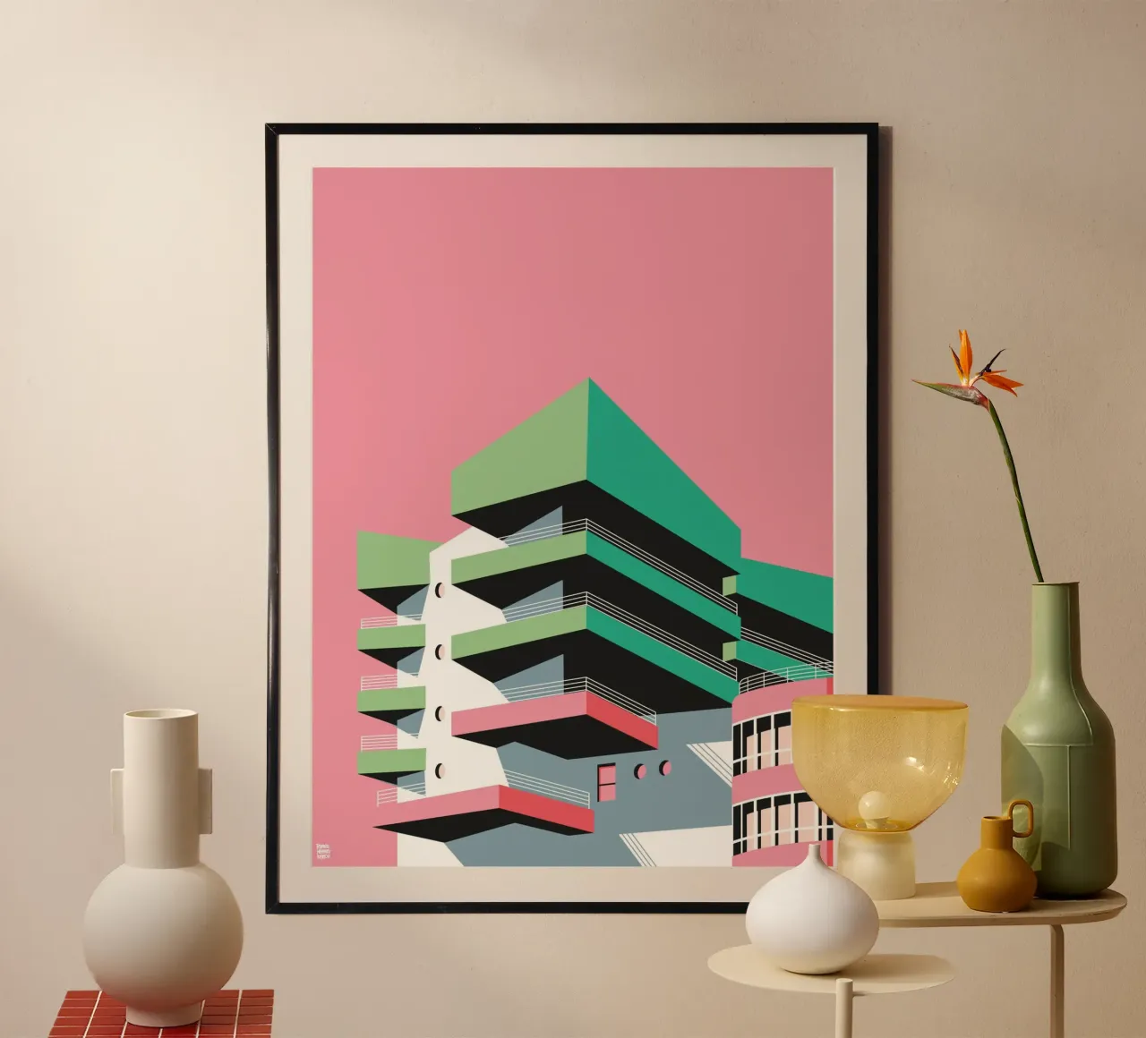 OceanPlace 226, MIAMI poster de Remko Heemskerk