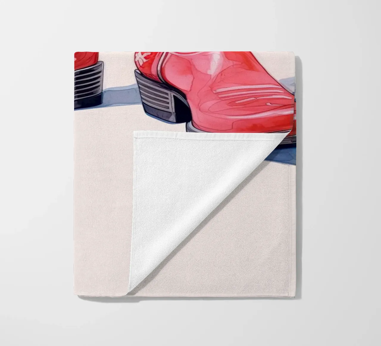 Western Boots beach towel by DaarbyN