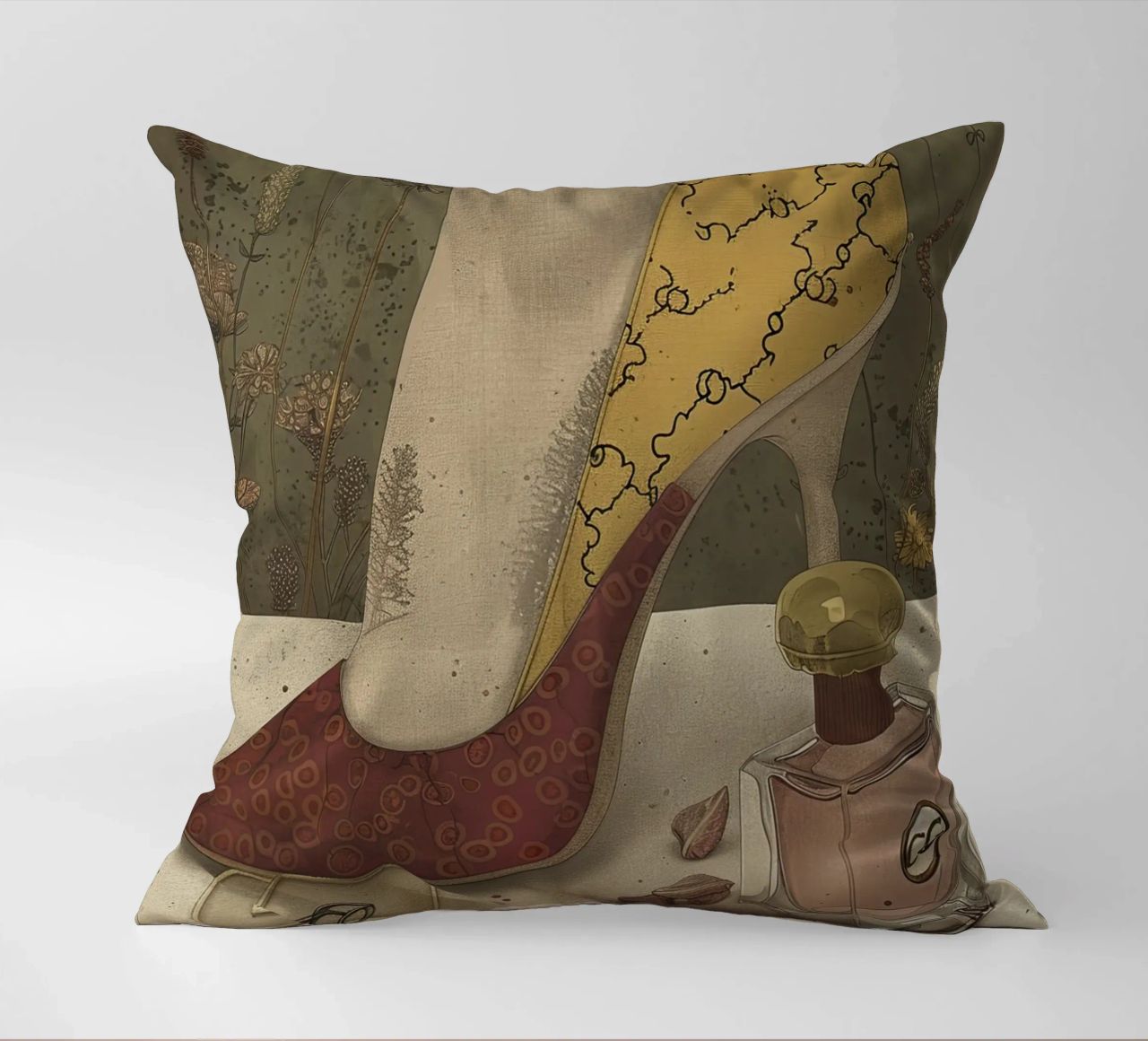 Un tocco di stile d'oro cuscino da Rustic Grace Studio 02
