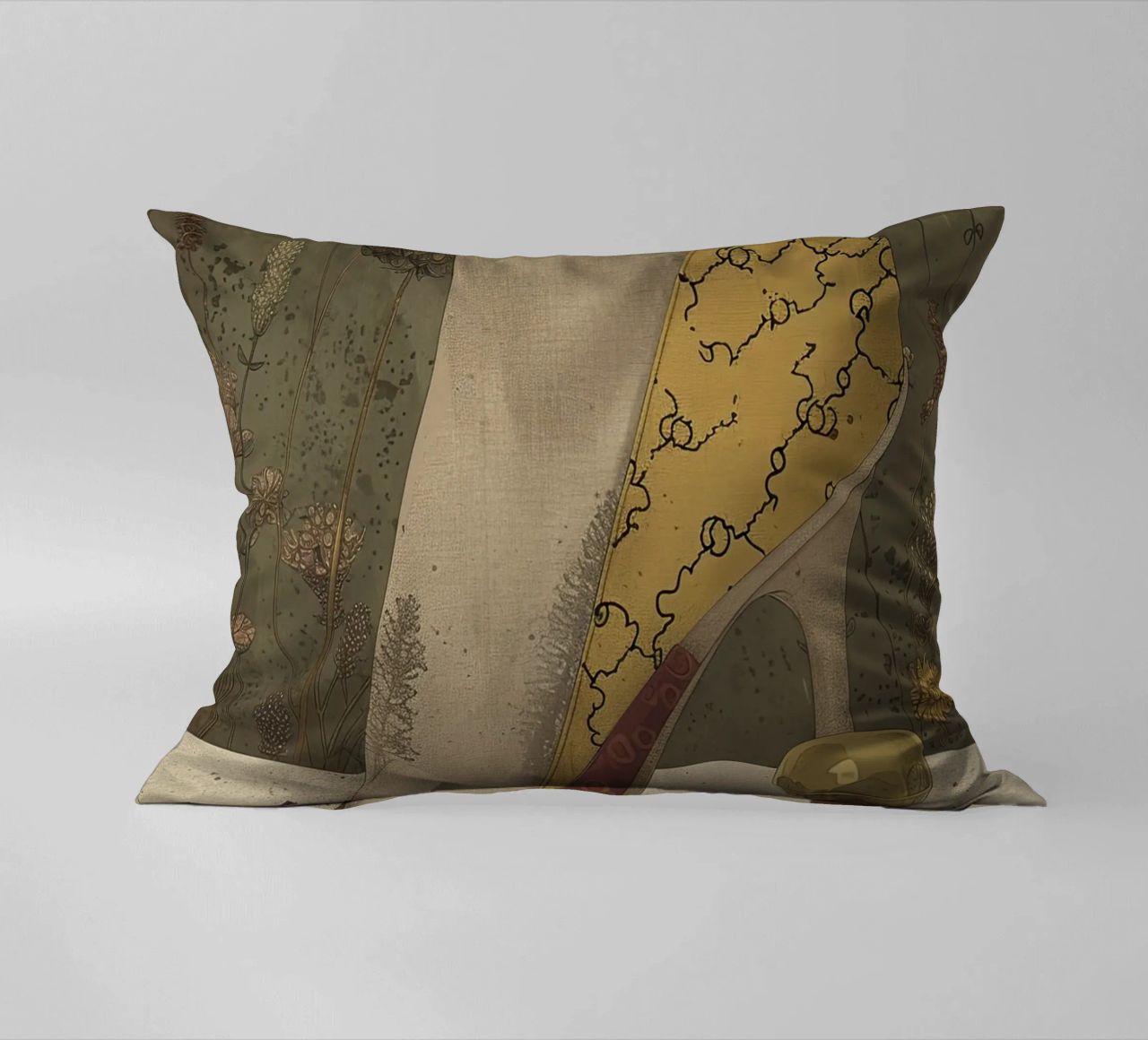 Un tocco di stile d'oro cuscino da Rustic Grace Studio 02