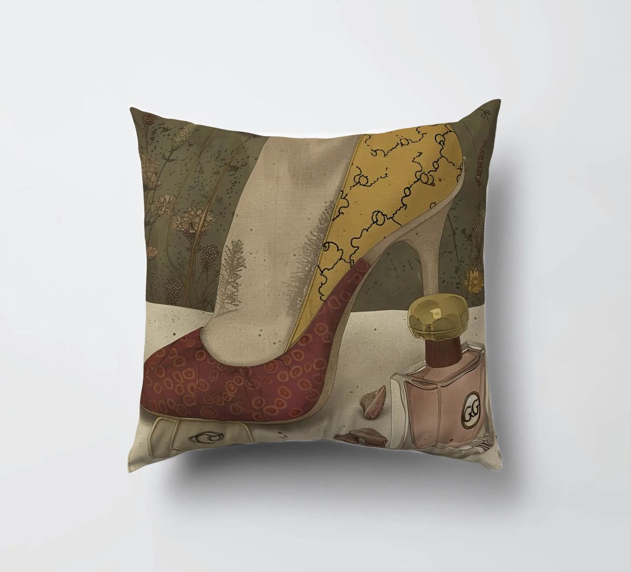 Un tocco di stile d'oro cuscino da Rustic Grace Studio 02