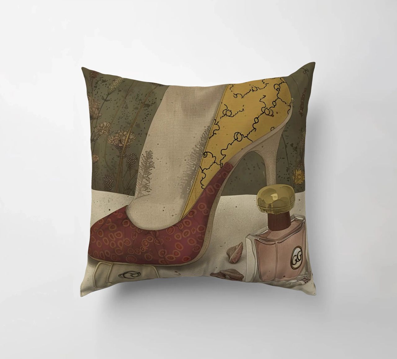 Un tocco di stile d'oro cuscino da Rustic Grace Studio 02