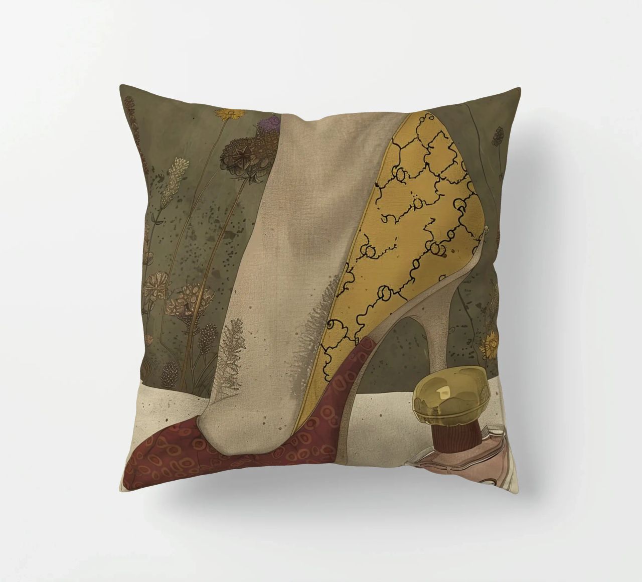 Un tocco di stile d'oro cuscino da Rustic Grace Studio 02