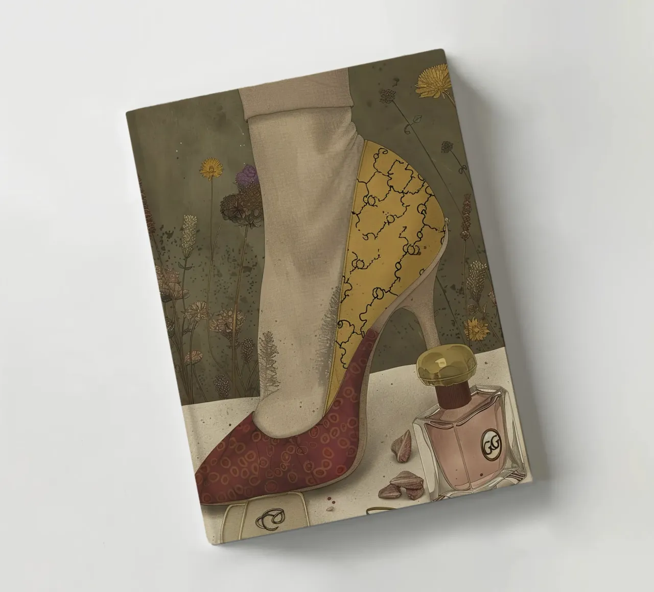 Golden Touch of Style notebook by Rustic Grace Studio 02