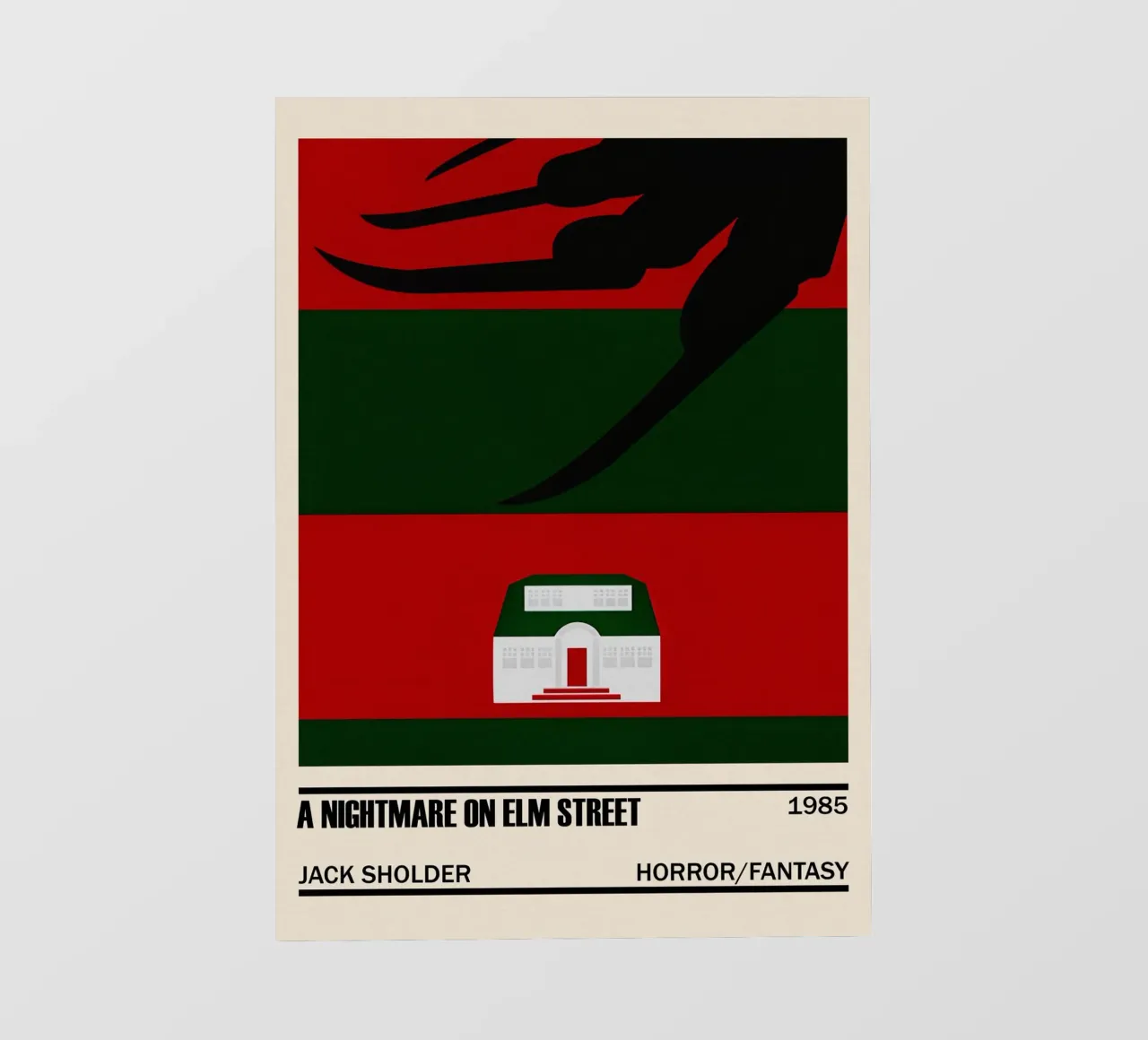 A Nightmare On Elm Street telo in pvc da TheArtstudio