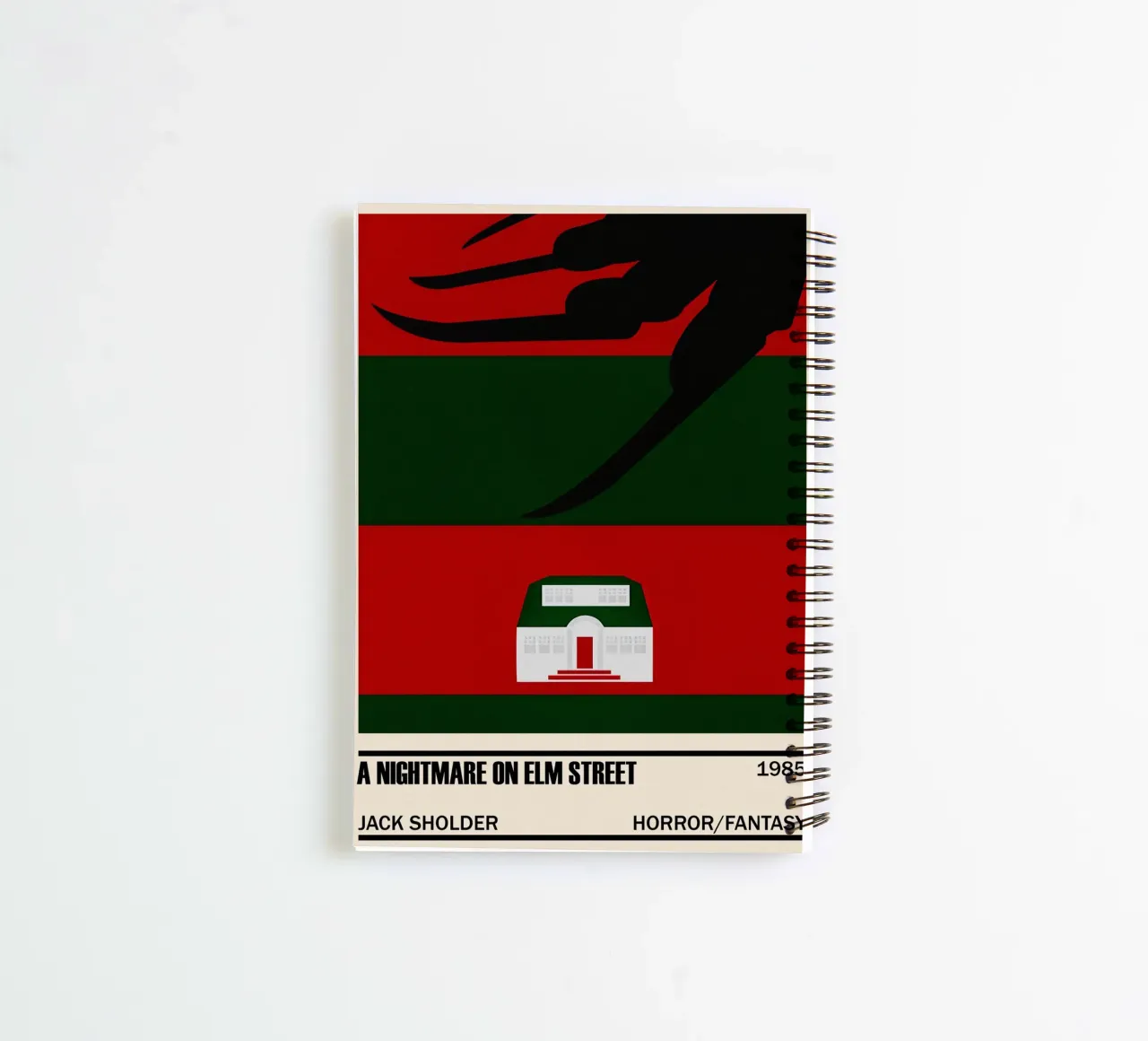 A Nightmare On Elm Street spiral notebook by TheArtstudio