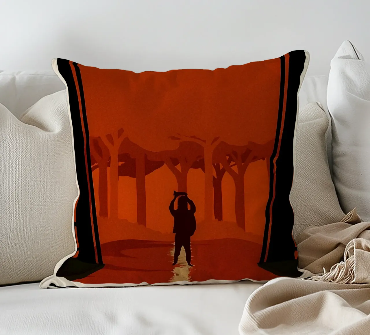 A Quiet Place cuscino da TheArtstudio