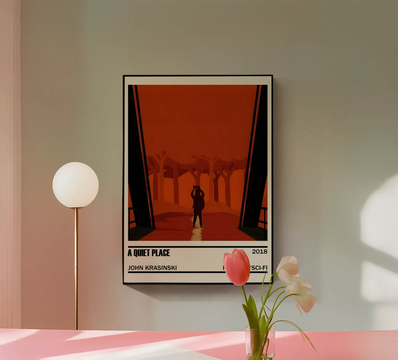 A Quiet Place plexiglass da TheArtstudio