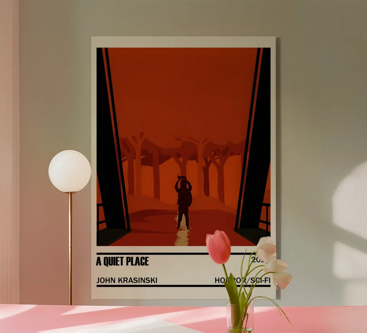 A Quiet Place plexiglass da TheArtstudio