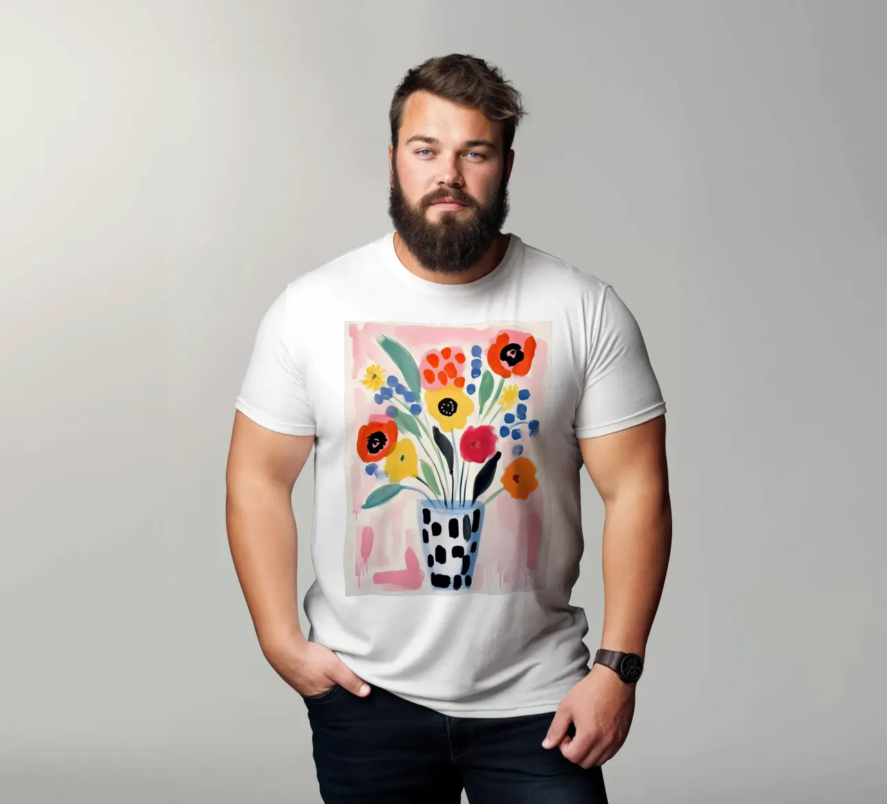 Gioia in fiore t-shirt da DaarbyN