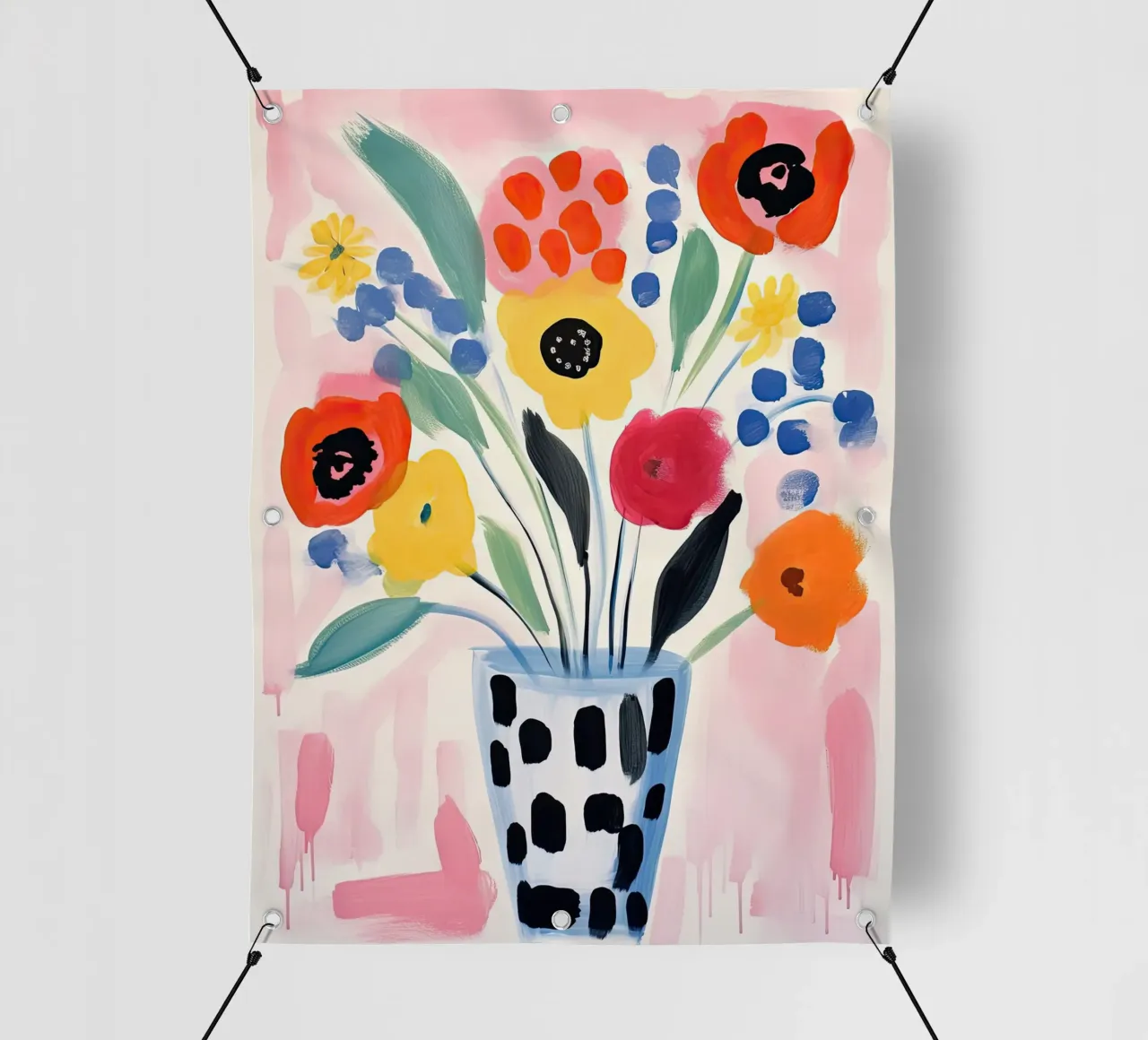 Gioia in fiore telo in pvc da DaarbyN