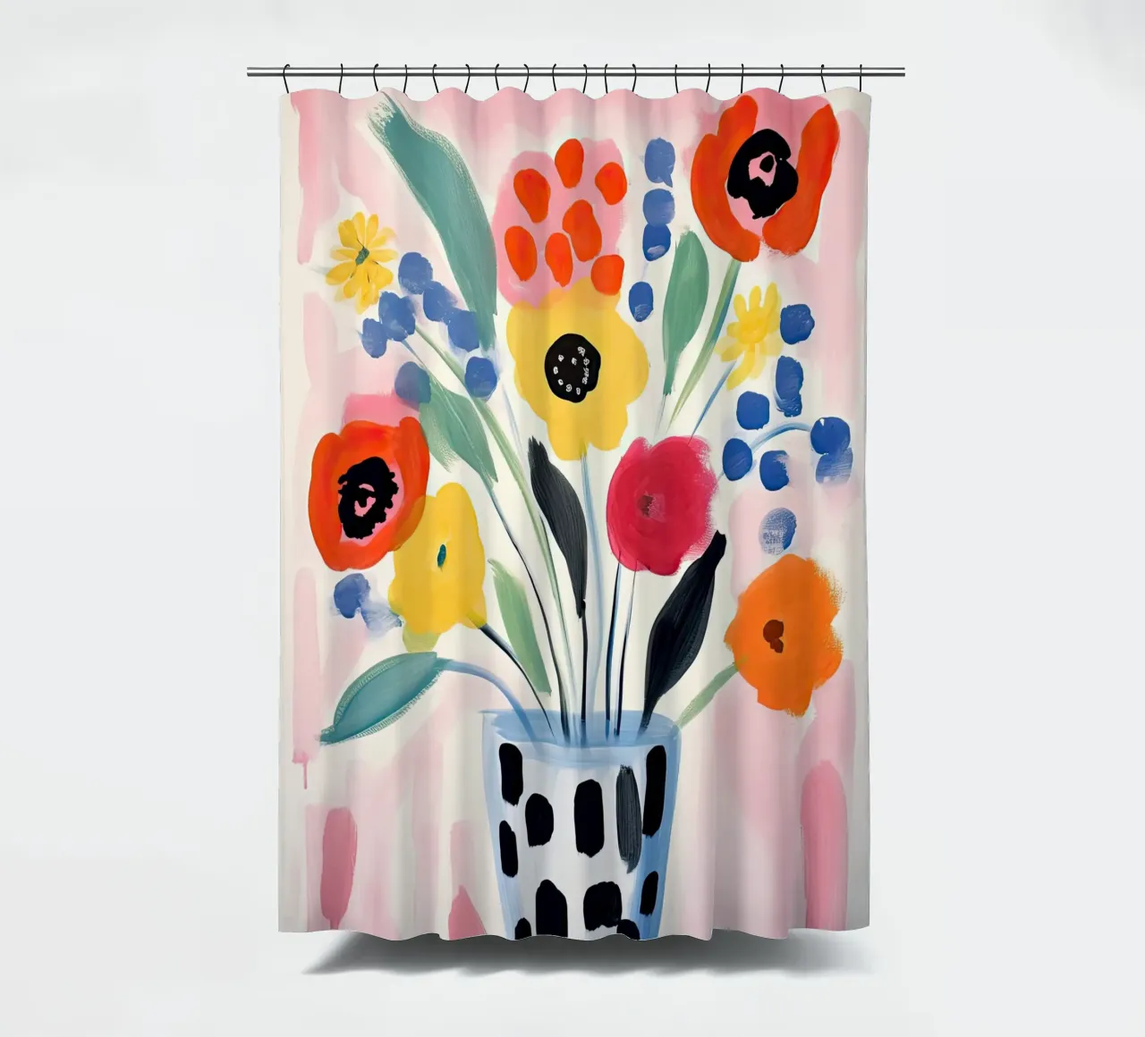 Gioia in fiore tenda da doccia da DaarbyN