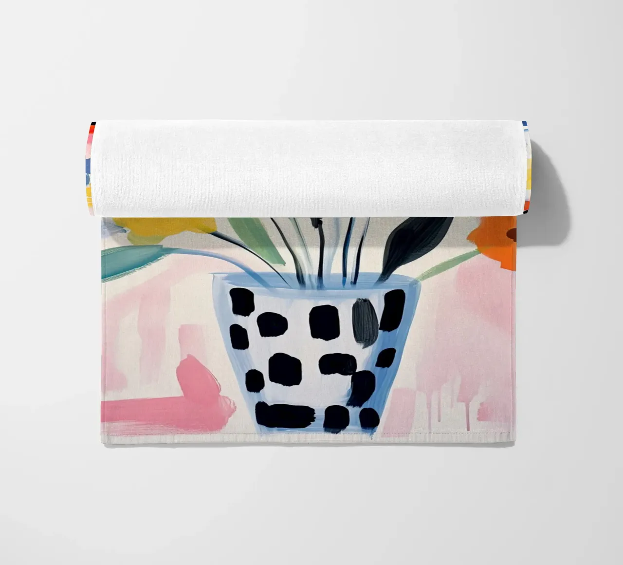 Gioia in fiore telo mare da DaarbyN