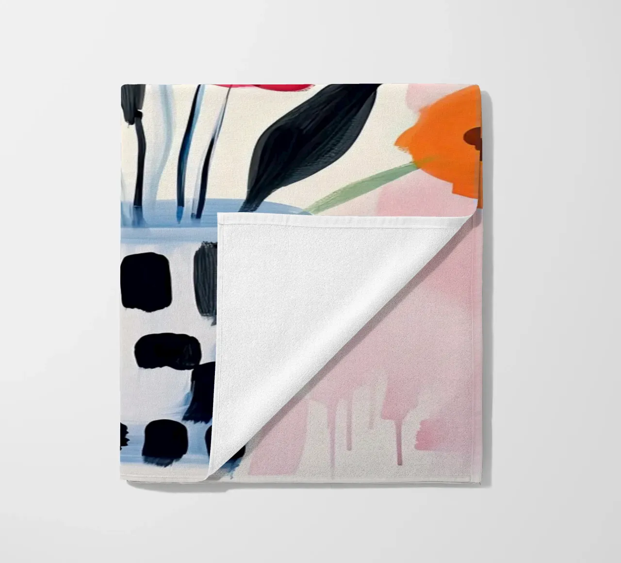 Gioia in fiore telo mare da DaarbyN