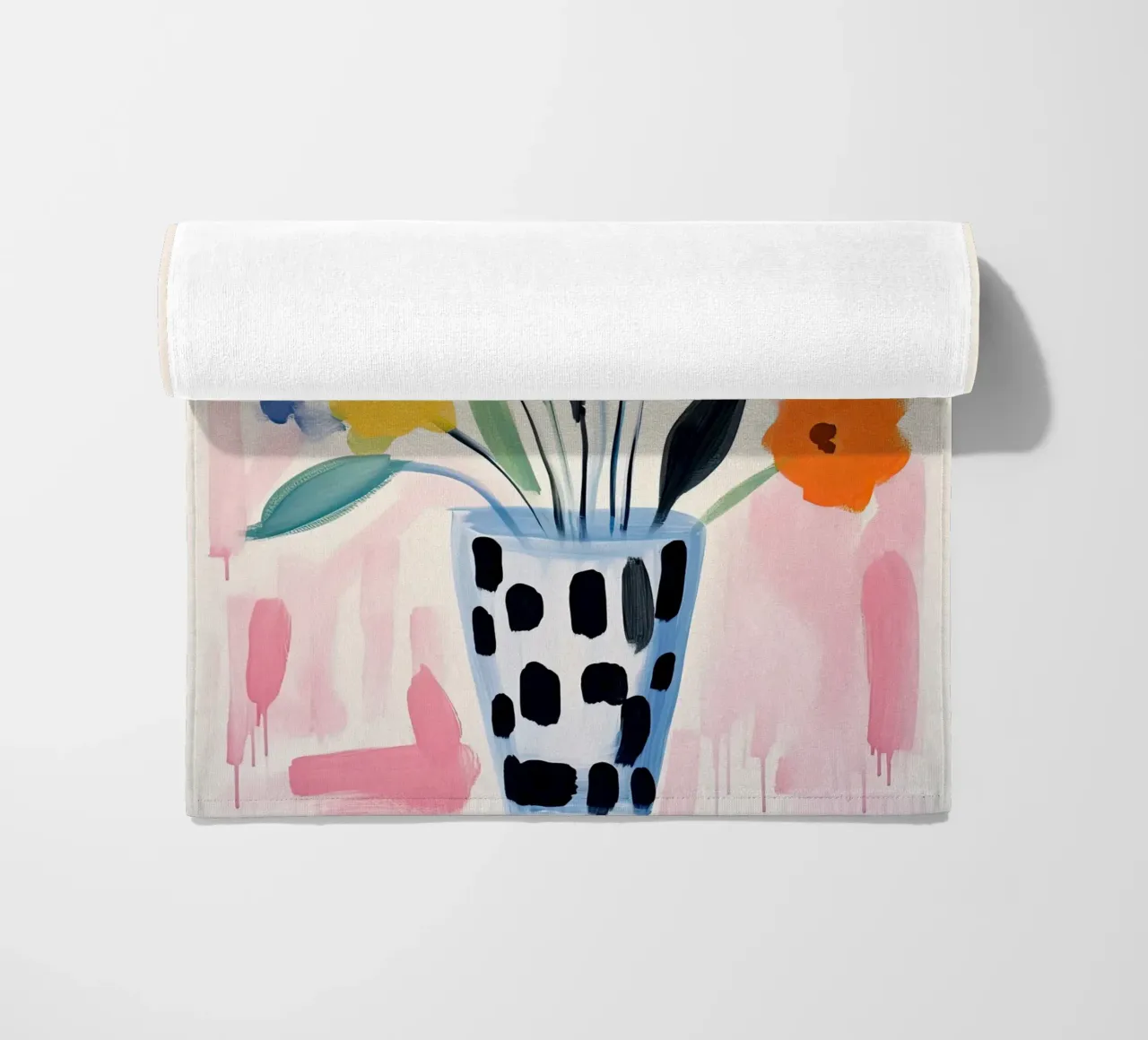 Gioia in fiore telo mare da DaarbyN