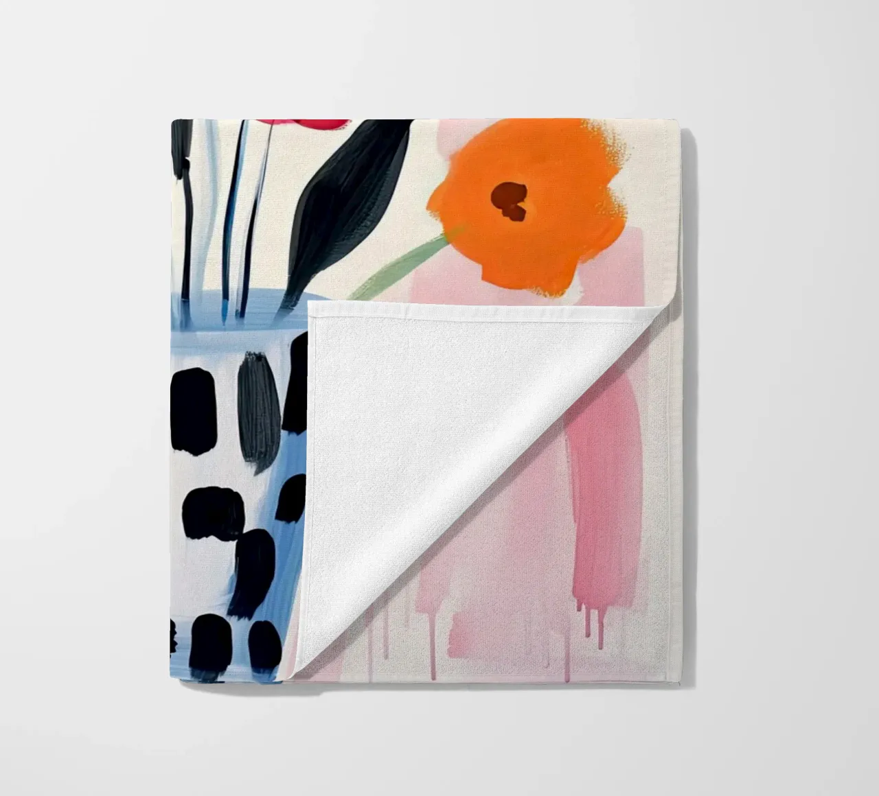 Gioia in fiore telo mare da DaarbyN