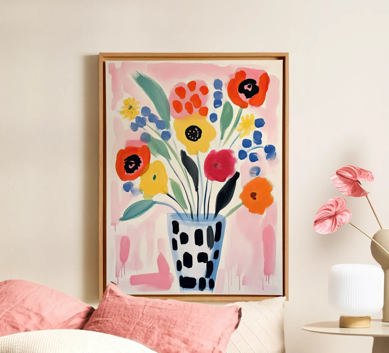 Gioia in fiore tela da DaarbyN