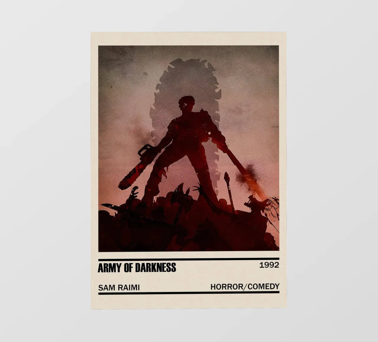 Army of Darkness pellicola backlit da TheArtstudio