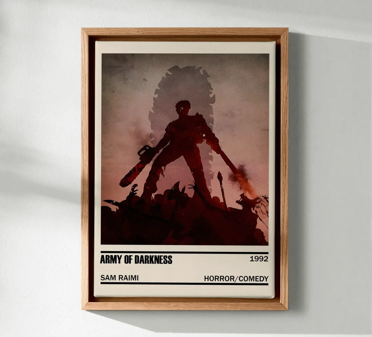 Army of Darkness tela con Cornice a cassetta da TheArtstudio
