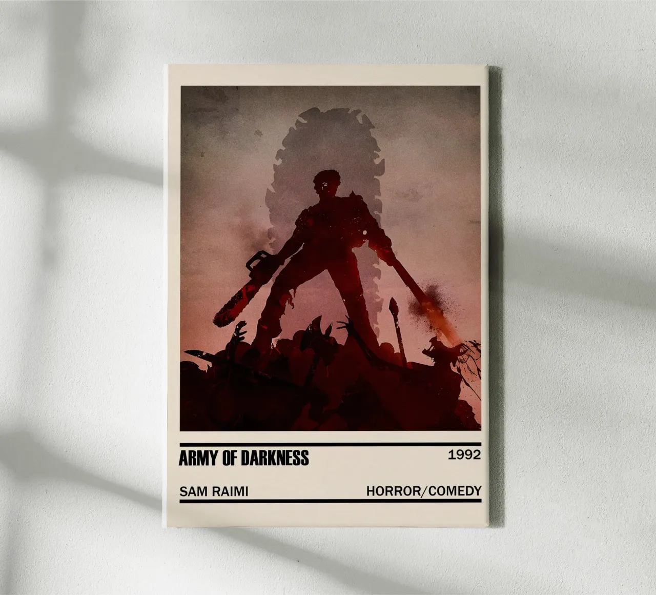 Army of Darkness tela con Cornice a cassetta da TheArtstudio
