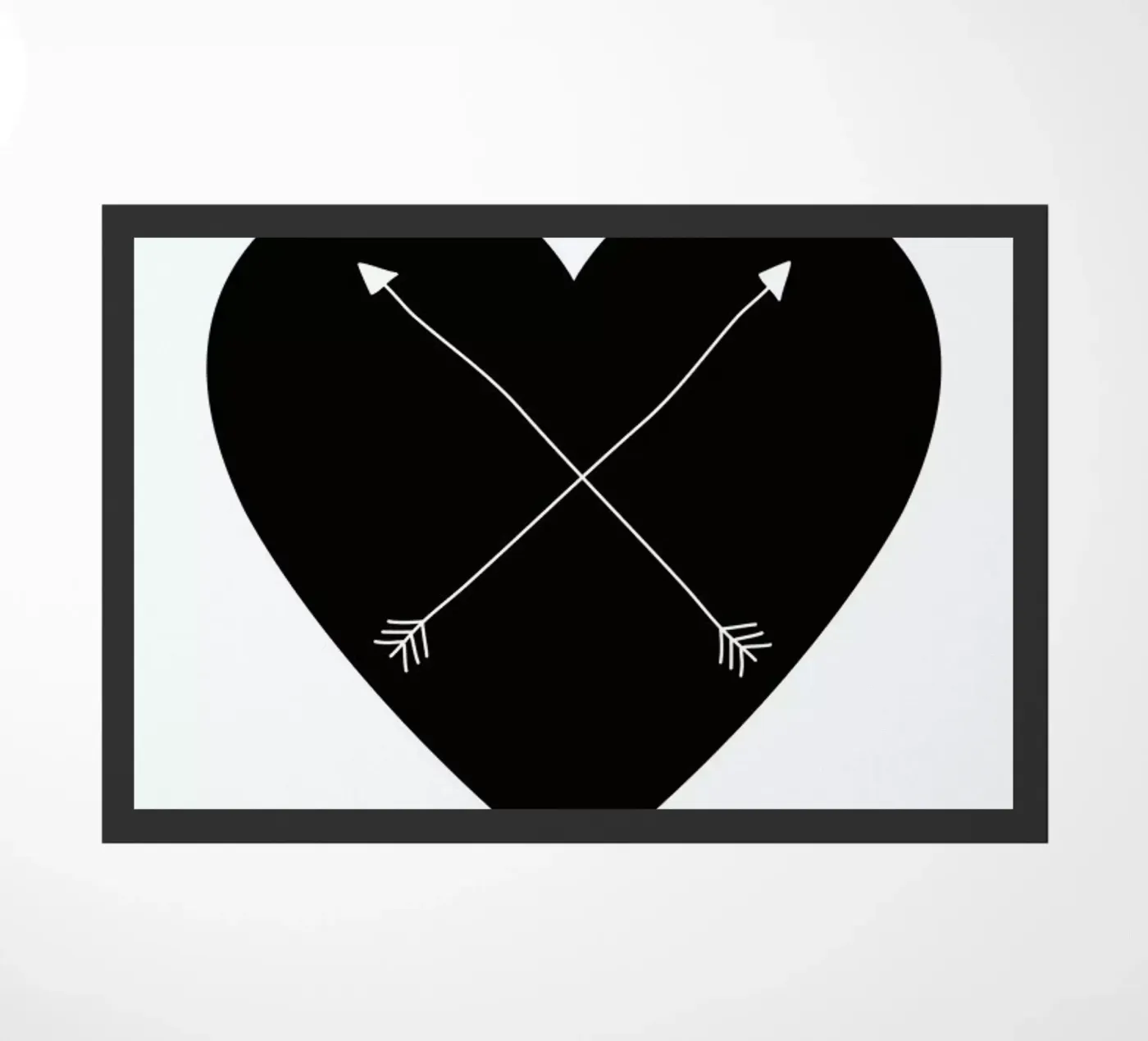 Heart deurmat van Iglou