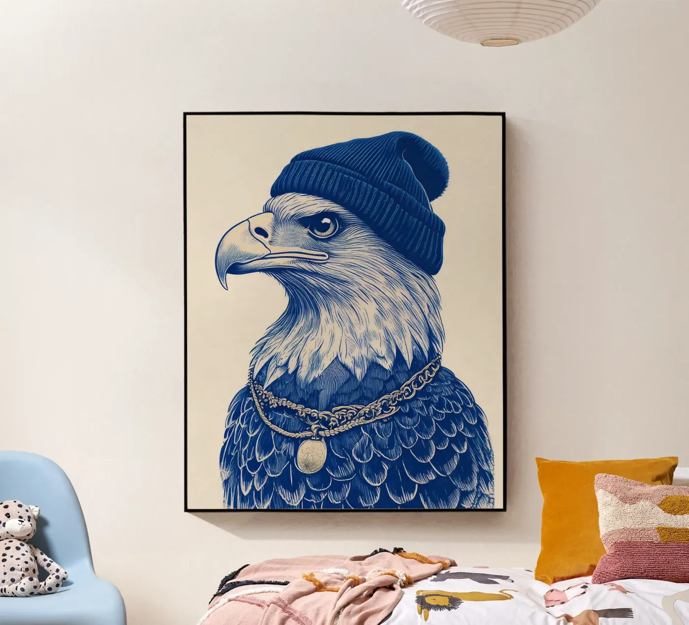 Blue Eagle acryl van tylerstudio