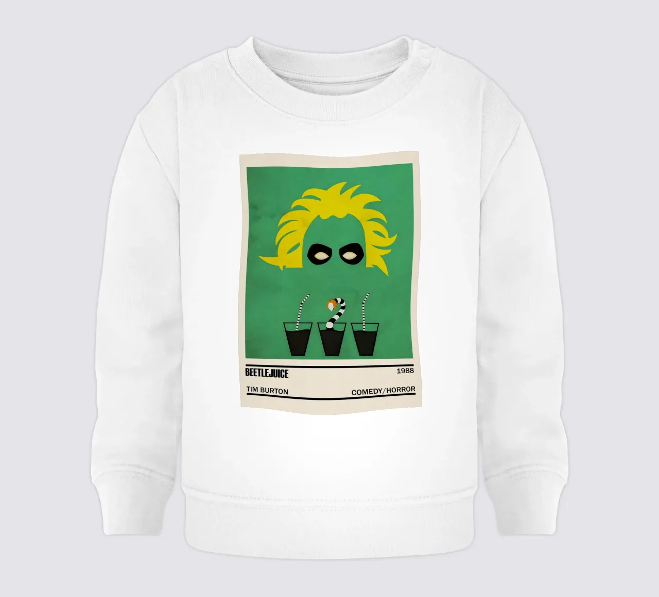 Beetlejuice felpa neonato da TheArtstudio