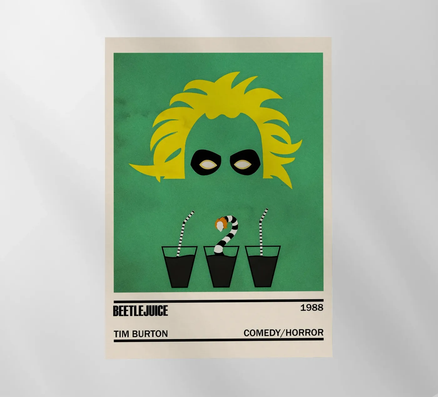 Beetlejuice pellicola backlit da TheArtstudio