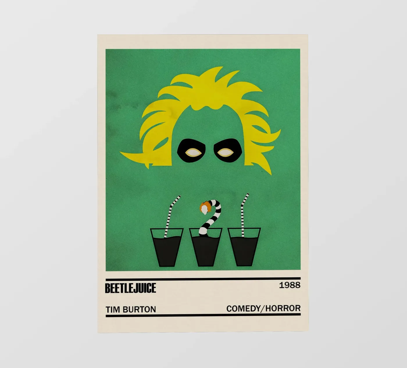Beetlejuice pellicola backlit da TheArtstudio