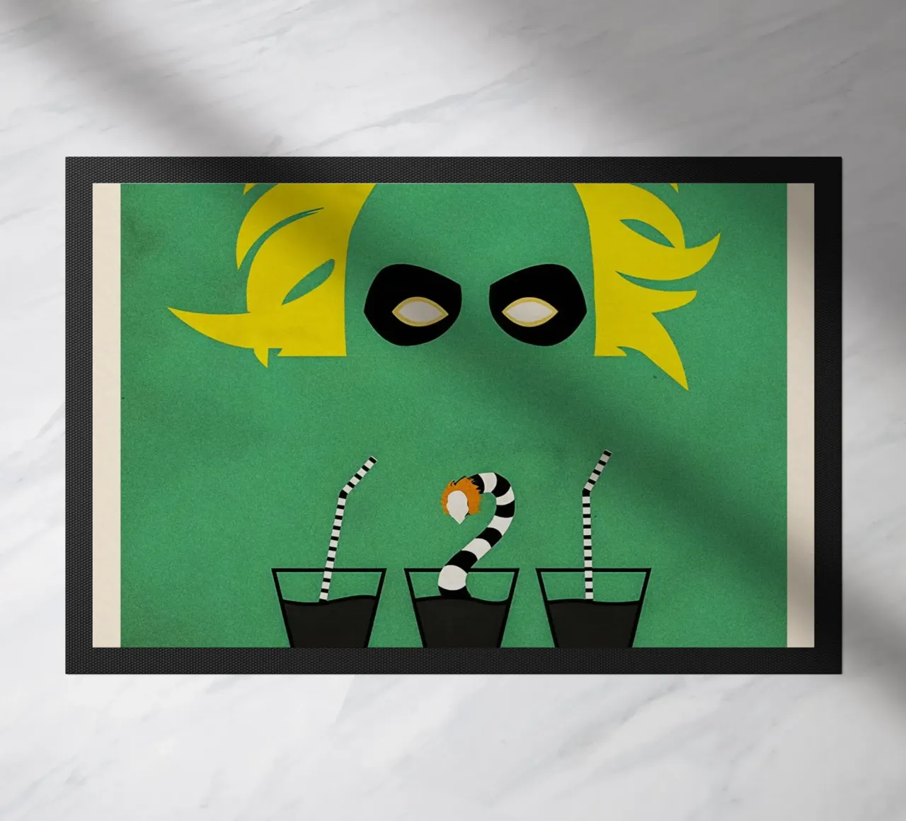 Beetlejuice doormat by TheArtstudio