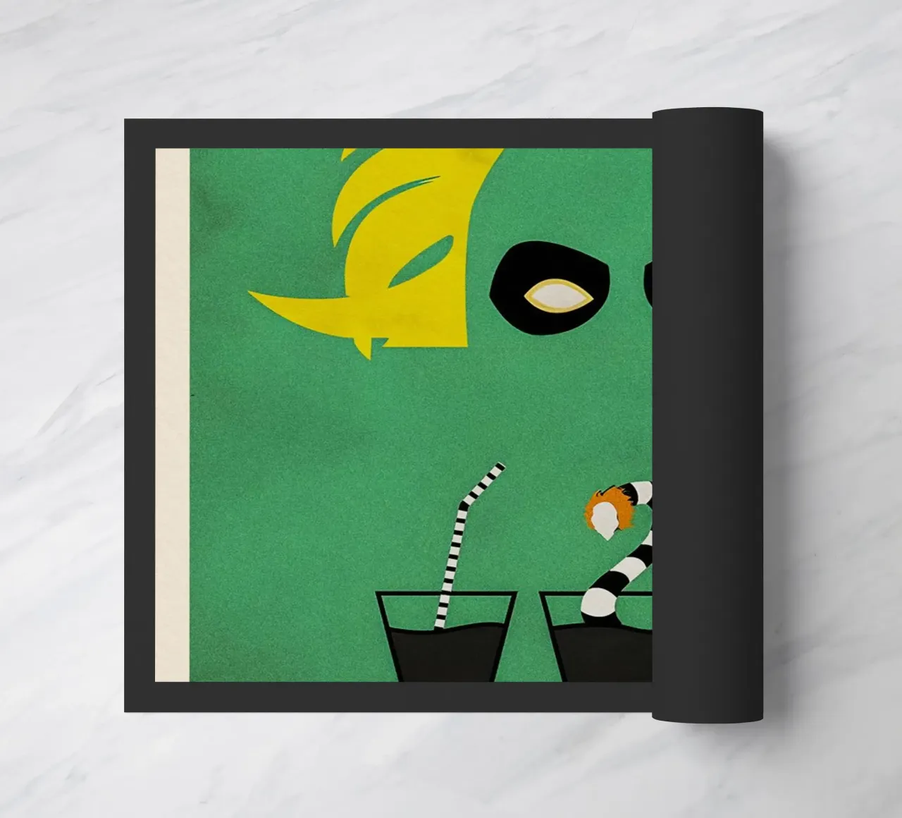 Beetlejuice doormat by TheArtstudio