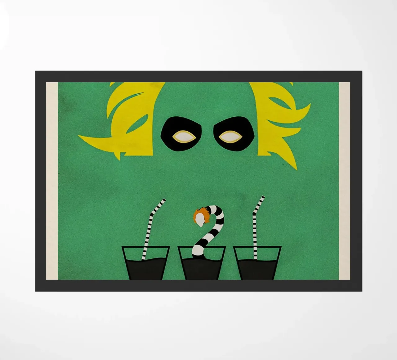 Beetlejuice doormat by TheArtstudio