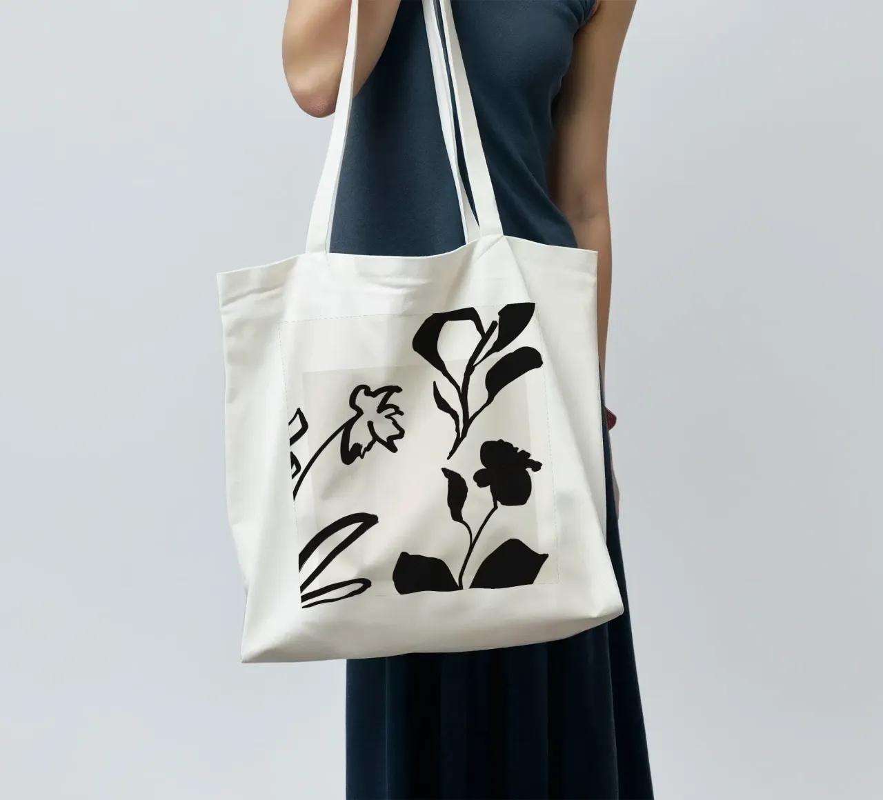 Vie Simple No borsa in juta da treechild