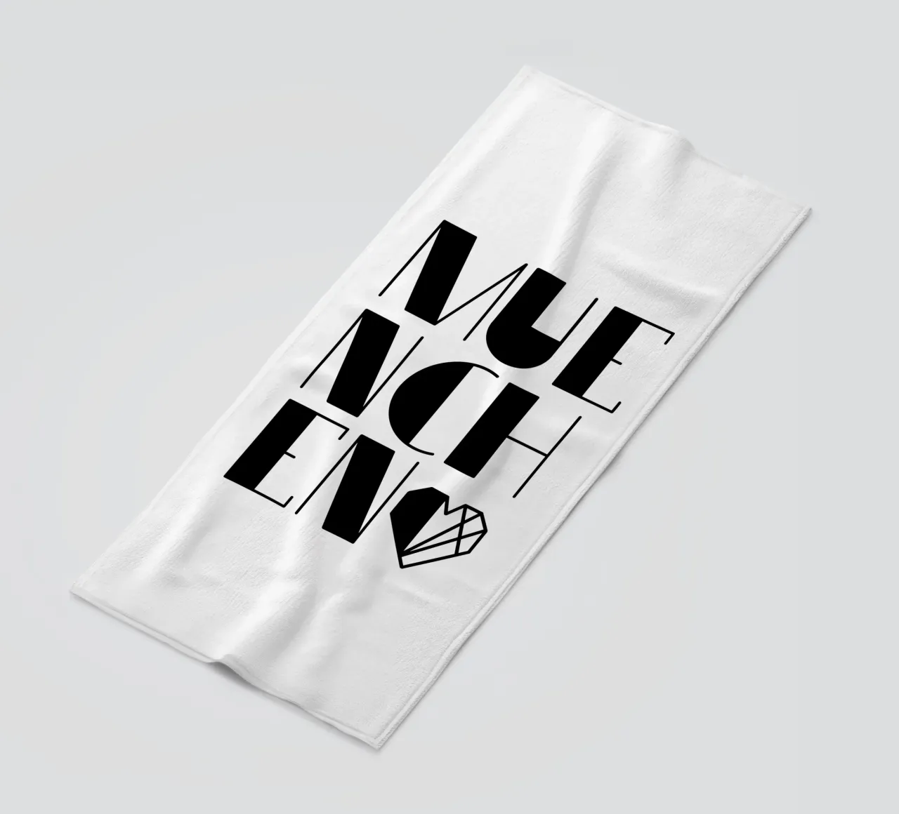 MÜNCHEN LIebe telo mare da LIMITED EDITION LETTERS