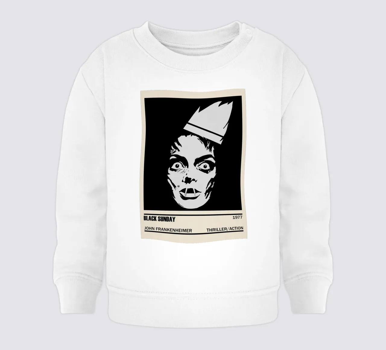 Black Sunday felpa neonato da TheArtstudio