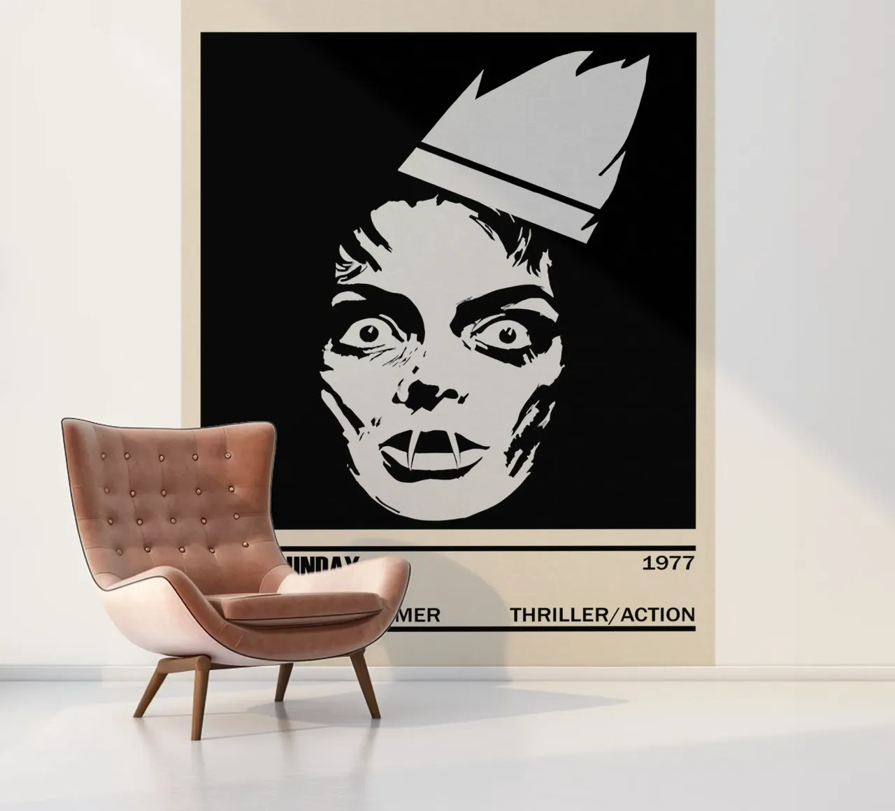 Black Sunday fotobehang van TheArtstudio