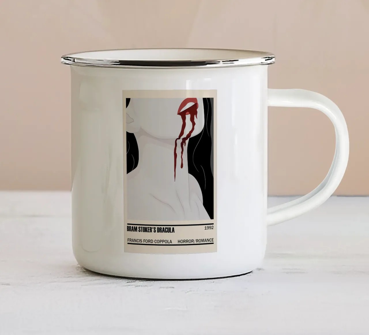 Bram Stoker_s Dracula tazza in smalto da TheArtstudio