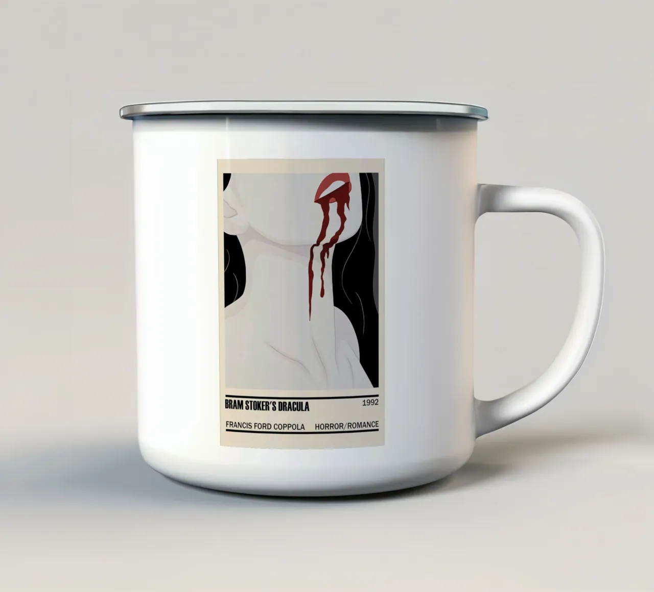 Bram Stoker_s Dracula tazza in smalto da TheArtstudio