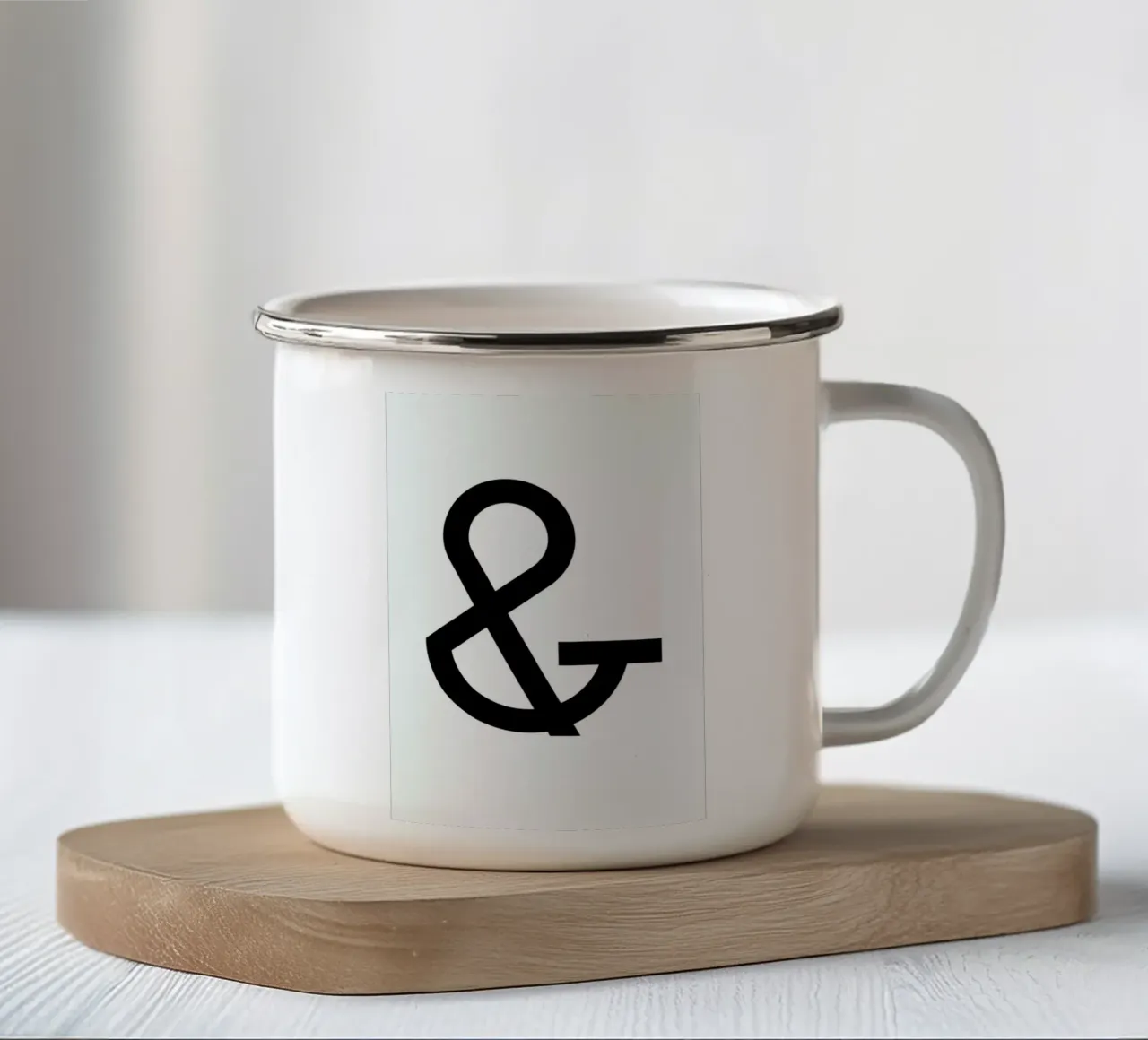 & Emaille Tasse von Studio Nahili