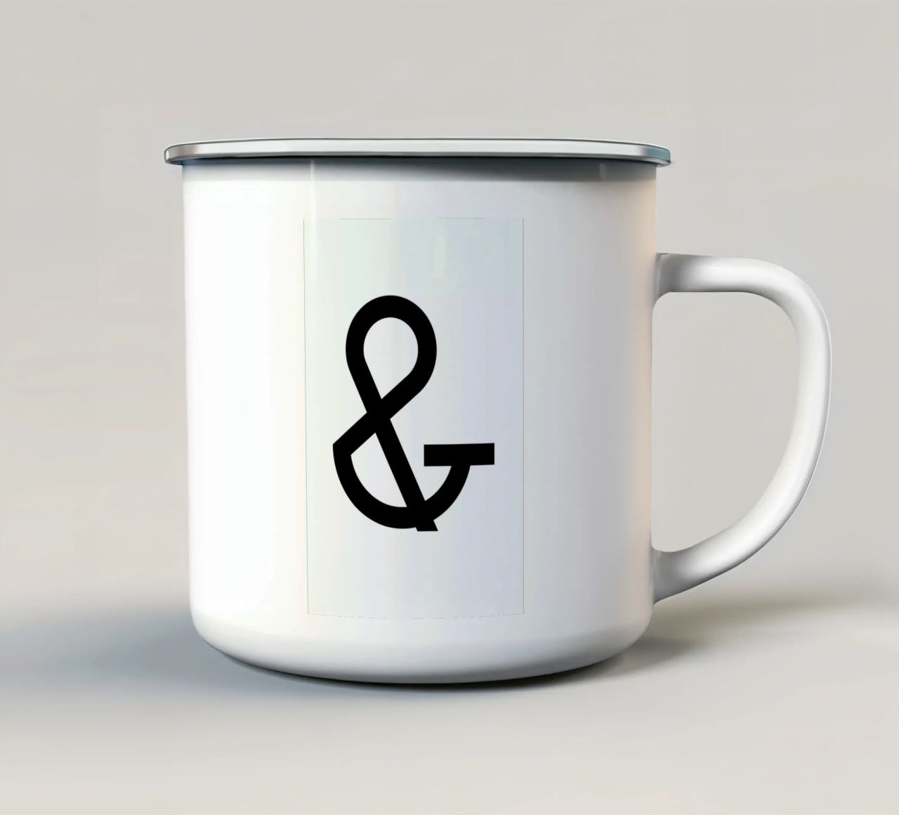& tazza in smalto da Studio Nahili