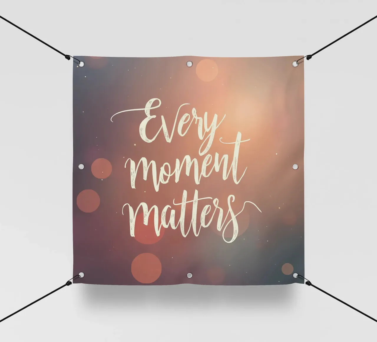 Iniziare ogni giorno con un cuore grato telo in pvc da inspirational quote